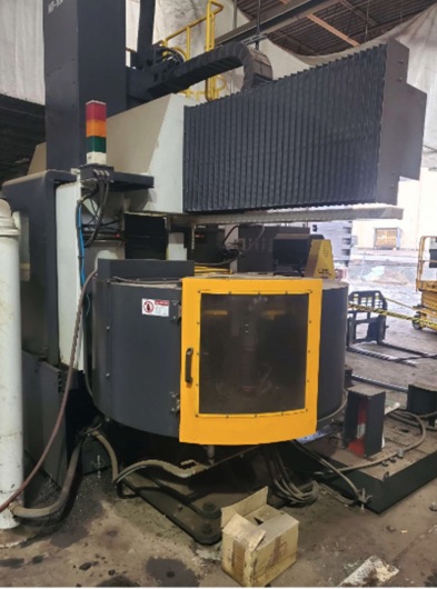 HNK NT-10/12F CNC Vertical Turret Lathe, 2019 - 39.4" Table, 49.2" Swing, Fanuc Control, 12 ATC - Image 10